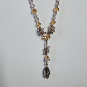 Elegant Crystal Beaded Necklace